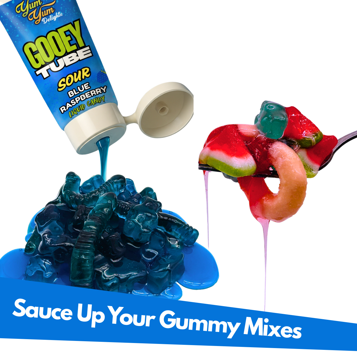 Ooey Gooey Tubes – Sweet & Sour Liquid Candy Ooze | Yum Yum Candy Shop