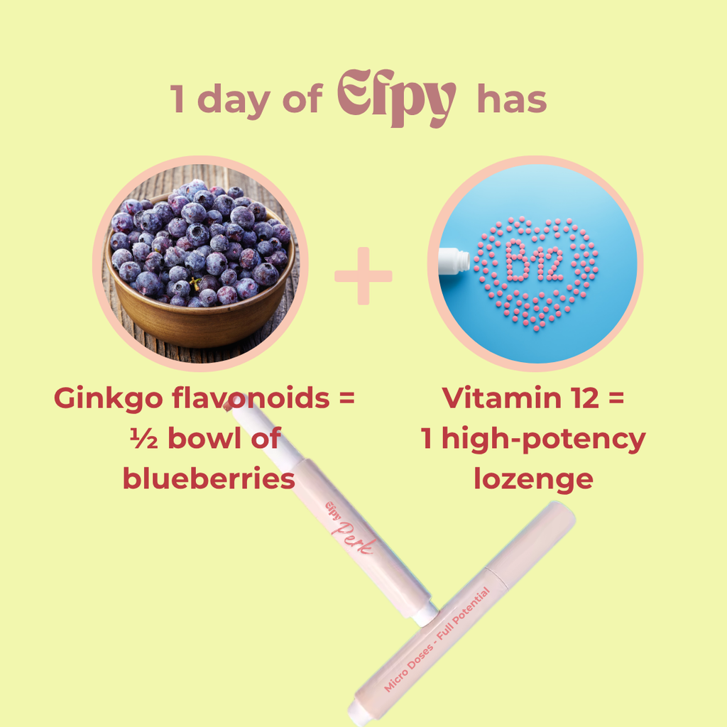 Efpy Perk micro-dose lip balm | Natural freshness & energy