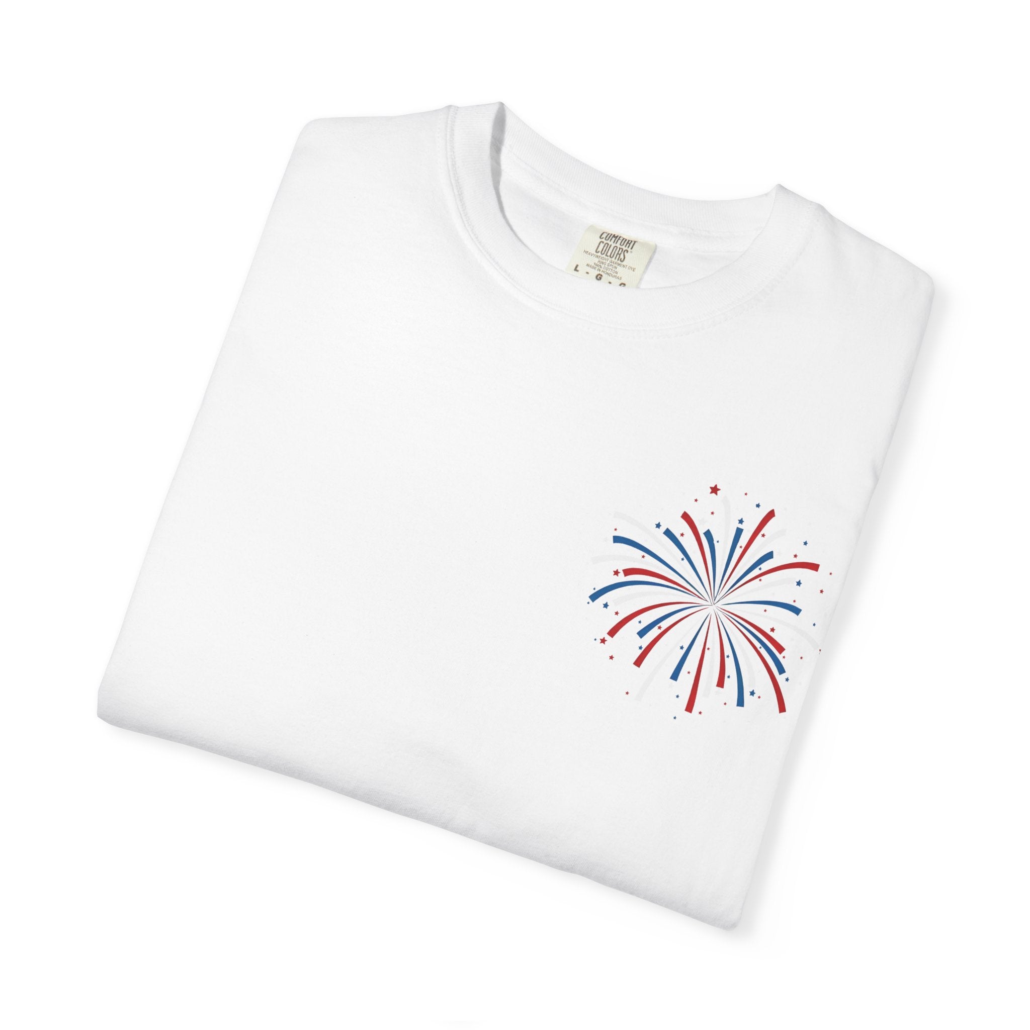 Joe Dirt Fireworks Graphic Tee | Garment-Dyed Americana Tee S–4XL