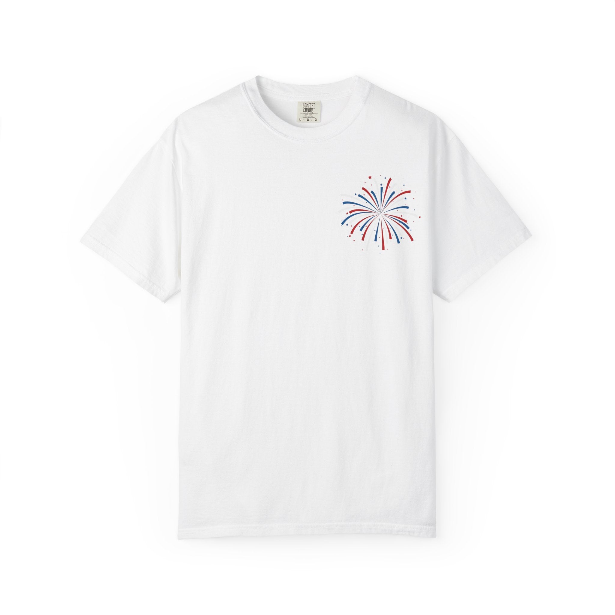 Joe Dirt Fireworks Graphic Tee | Garment-Dyed Americana Tee S–4XL