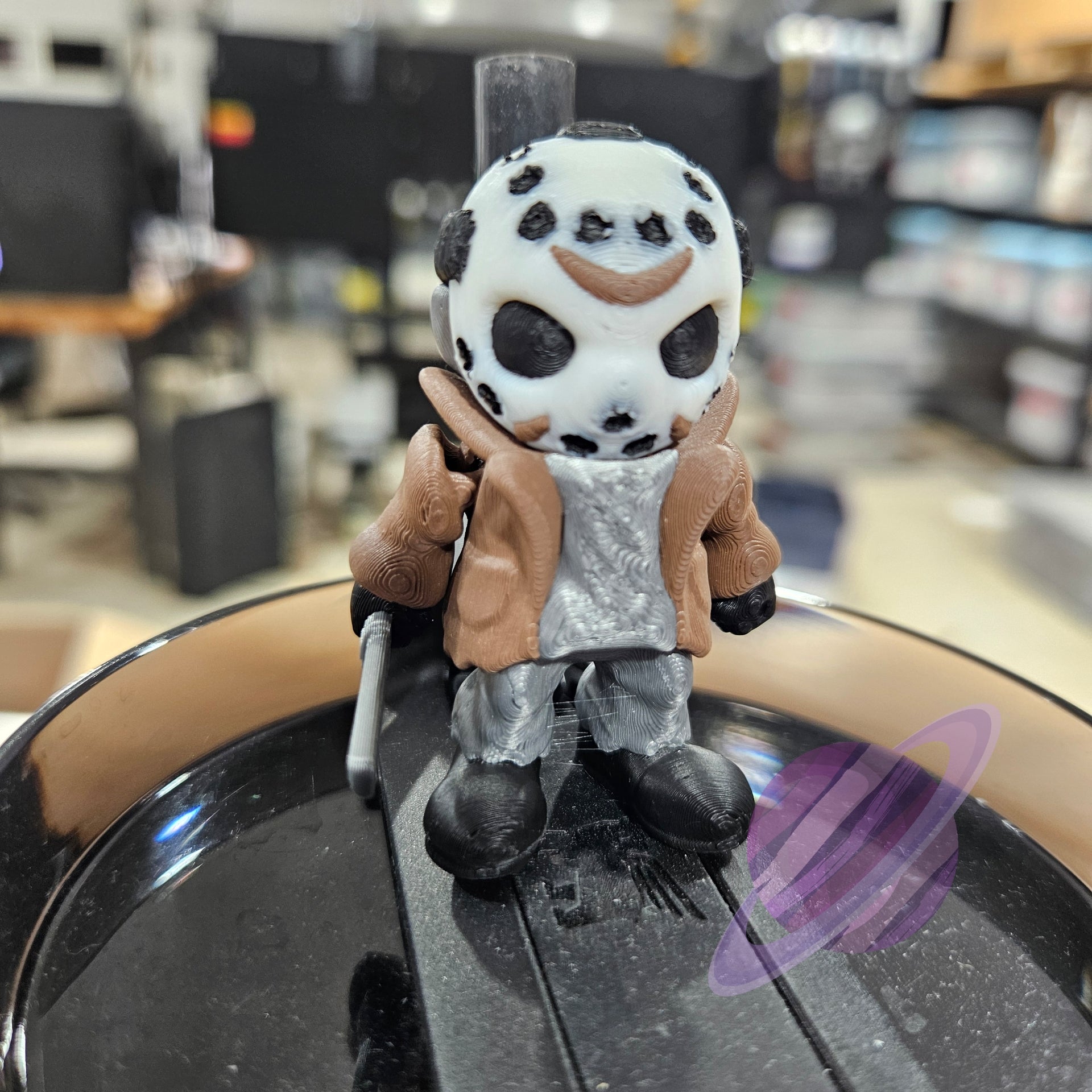 CRYSTAL LAKE-3D PRINTED STRAW BUDDY