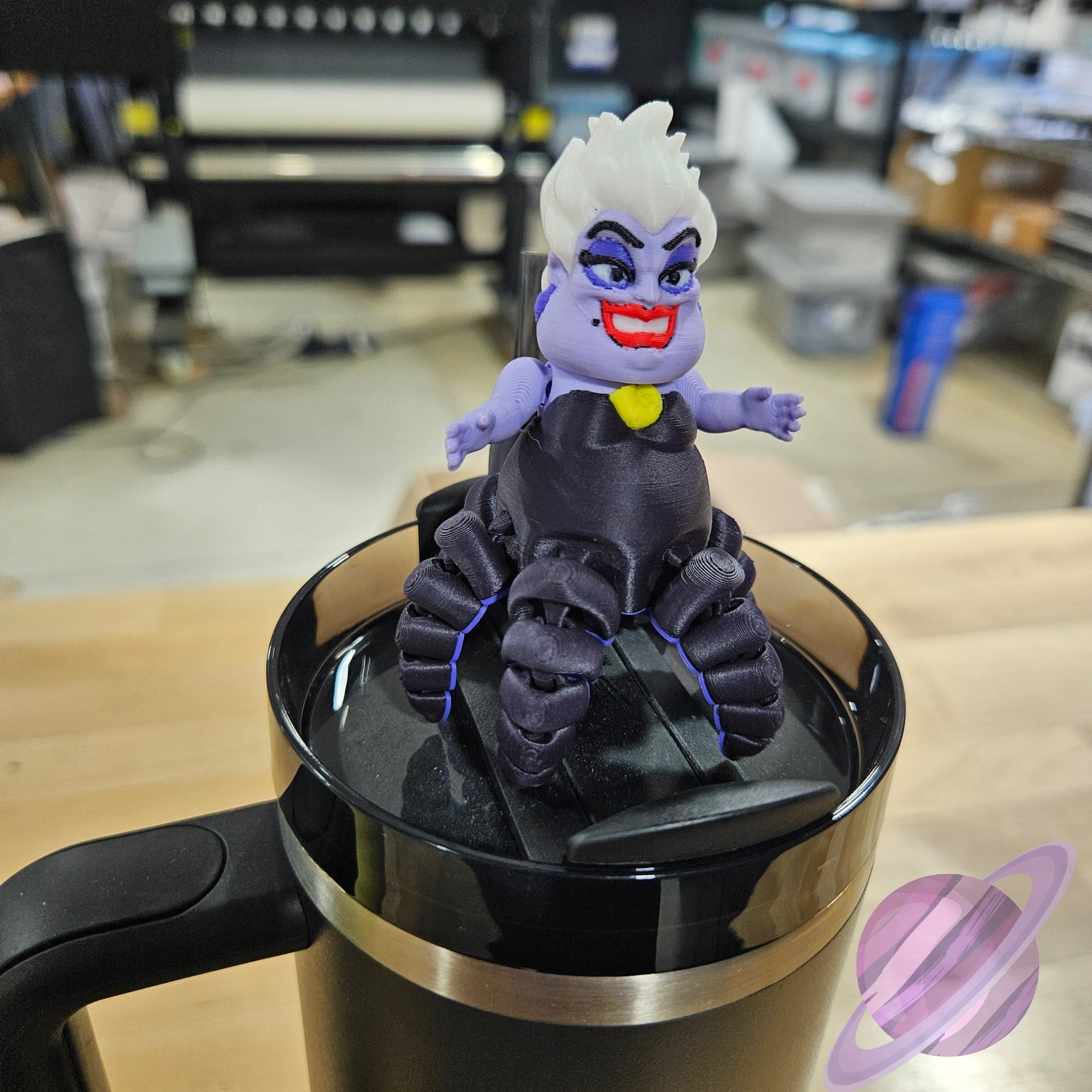 SEA WITCH 3D PRINTED STRAW BUDDY