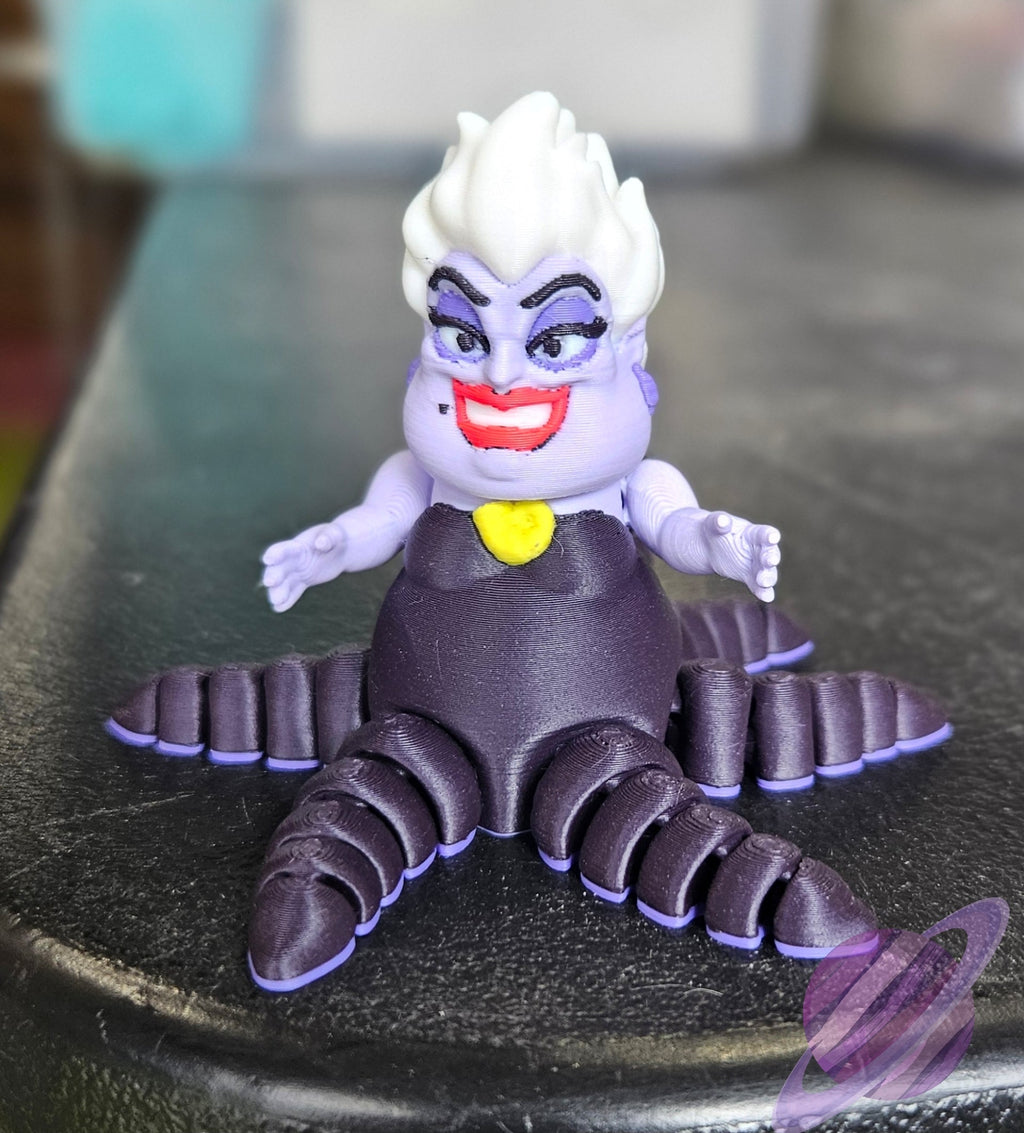 SEA WITCH 3D PRINTED STRAW BUDDY