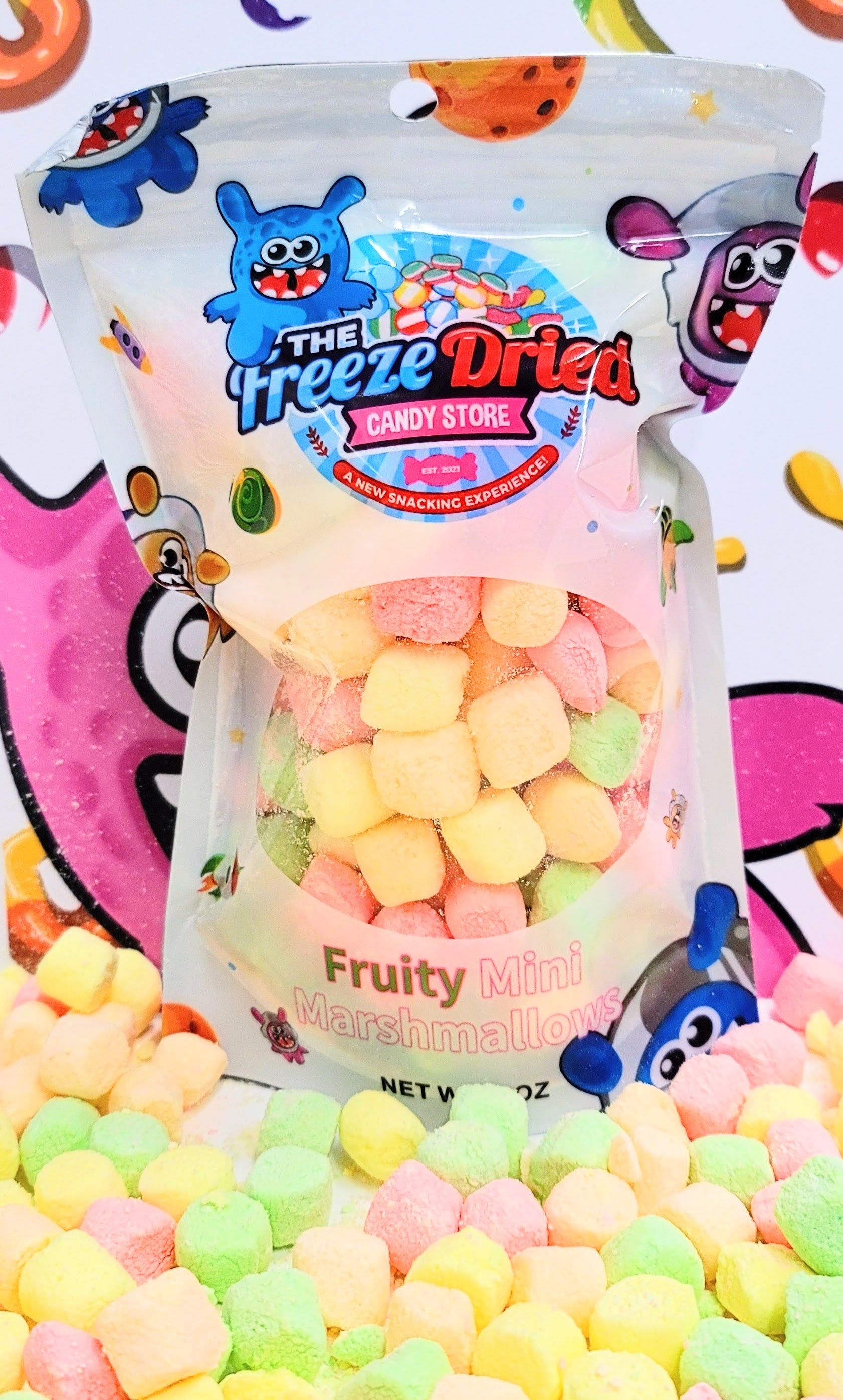 Assorted Fruits Marshmallows