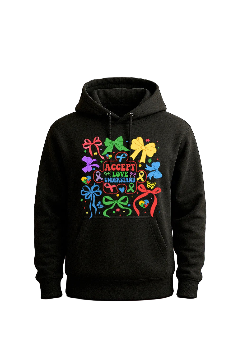 Accept Love Understand Autism Awareness 3 Graphic Tee Shirt