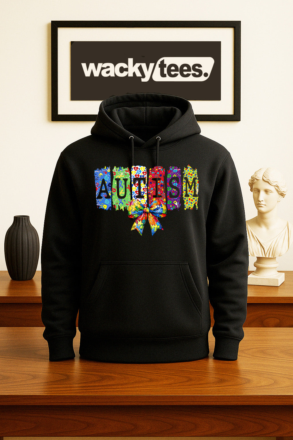 Autism Ribbon Awareness 2 Graphic Tee Shirt