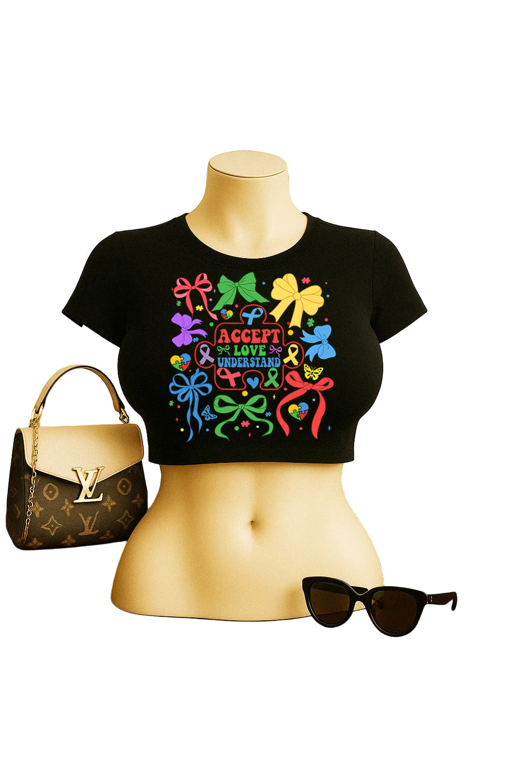 Accept Love Understand Autism Awareness 3 Graphic Tee Shirt