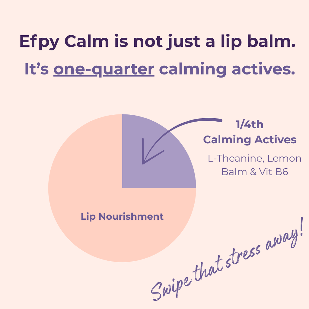 Efpy Calm micro-dose lip balm | Mental calm & relaxation