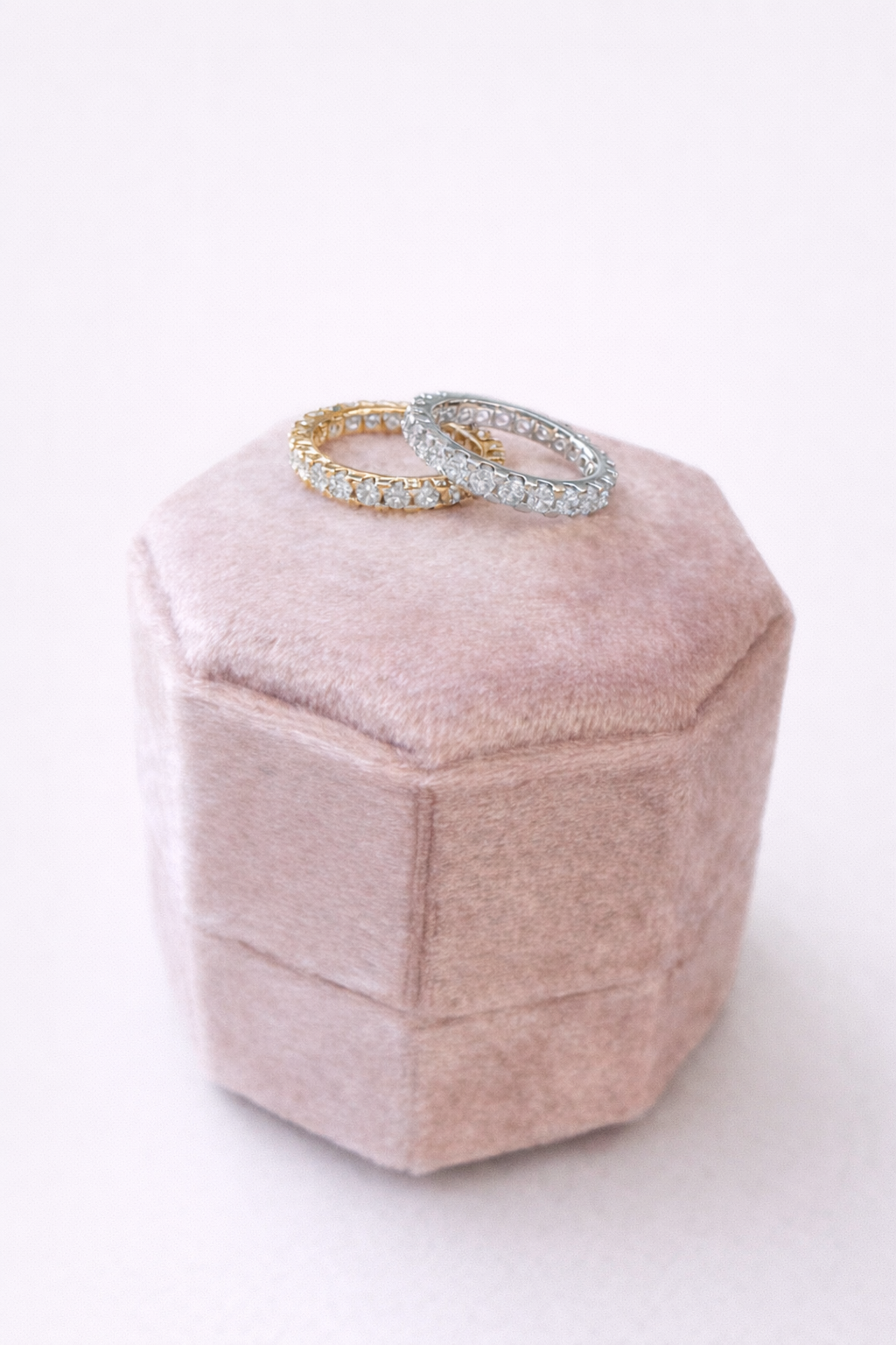 Forever Love Eternity Band- Silver