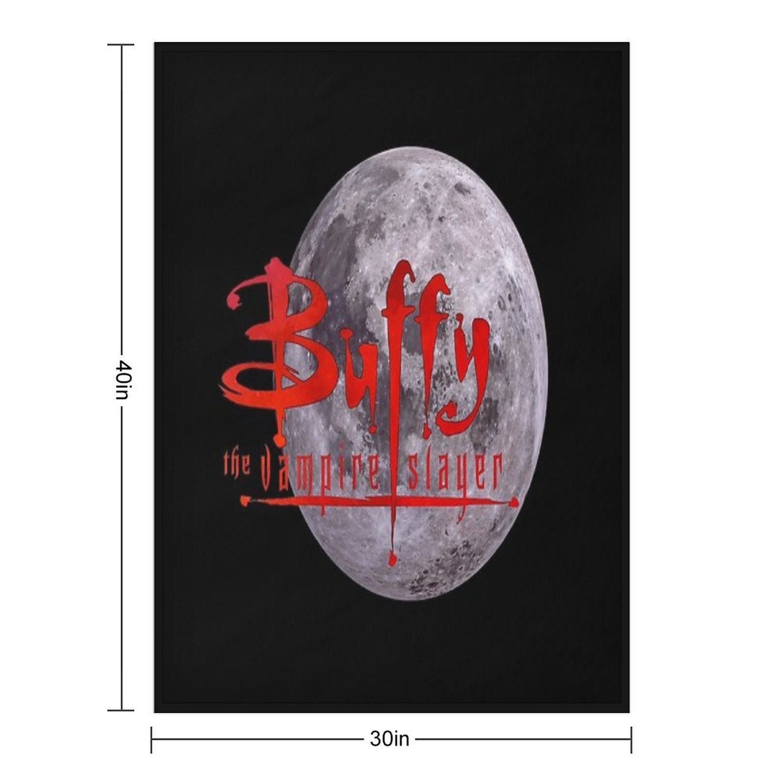 Buffy The Vampire Slayer Lightweight Throw Blanket