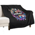 Roblox Vibrant Travel-friendly Throw Blanket