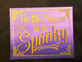 Tis Season to be Spooky Purple Sign Canvas Painting