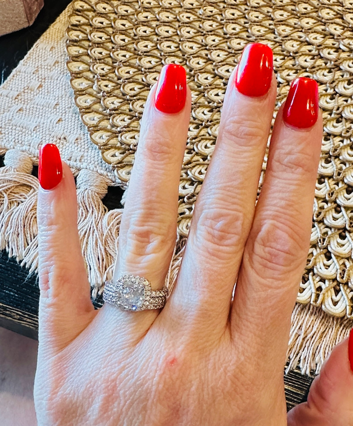 Luxe Oval Eternity Ring Set