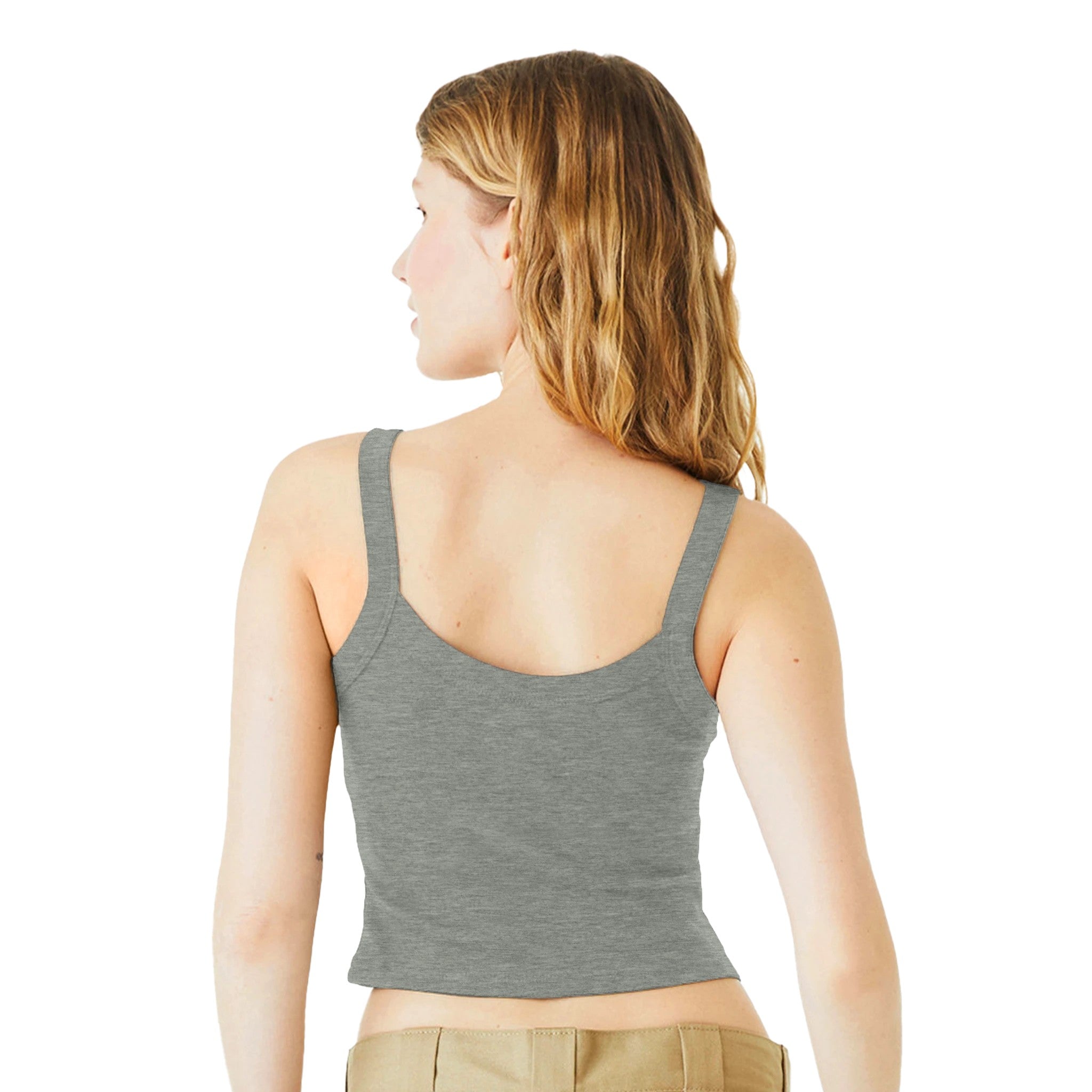 Ribbed Tank Top Fairy Art – Hand-Painted Oil Design by Marissa