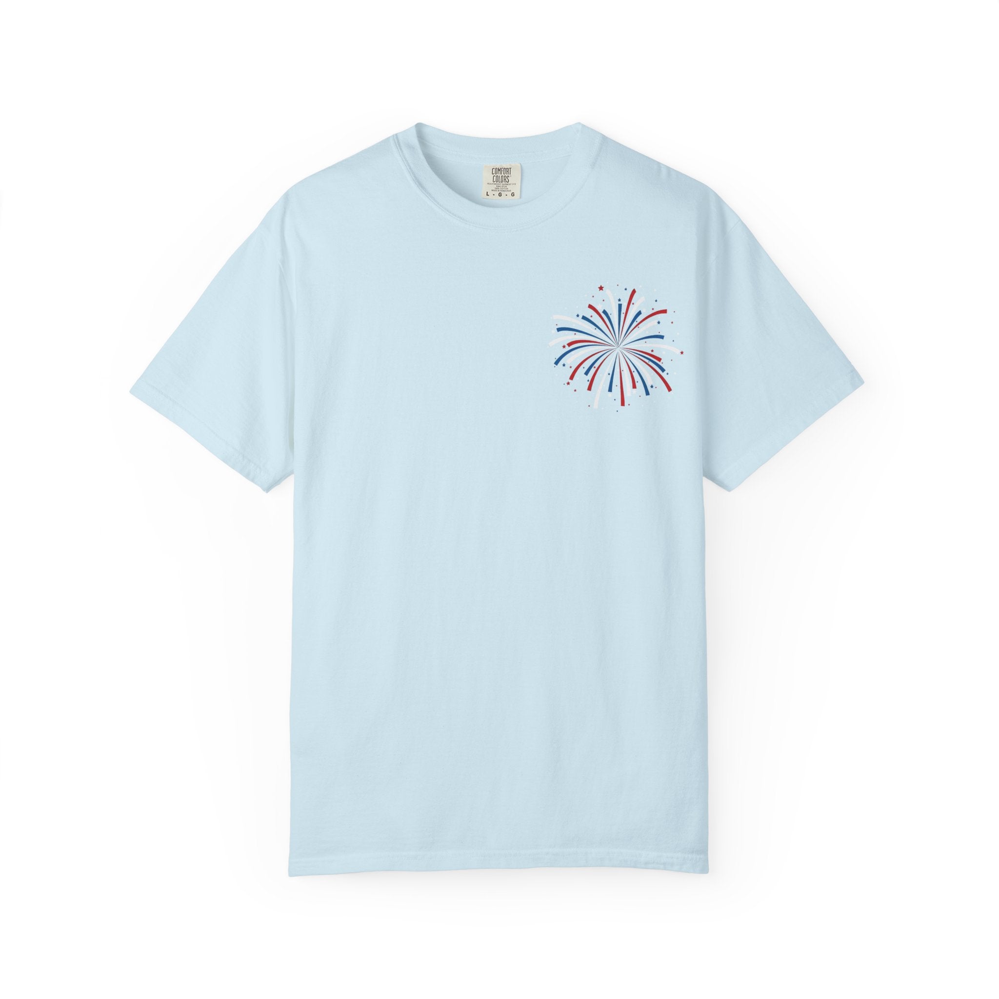 Joe Dirt Fireworks Graphic Tee | Garment-Dyed Americana Tee S–4XL