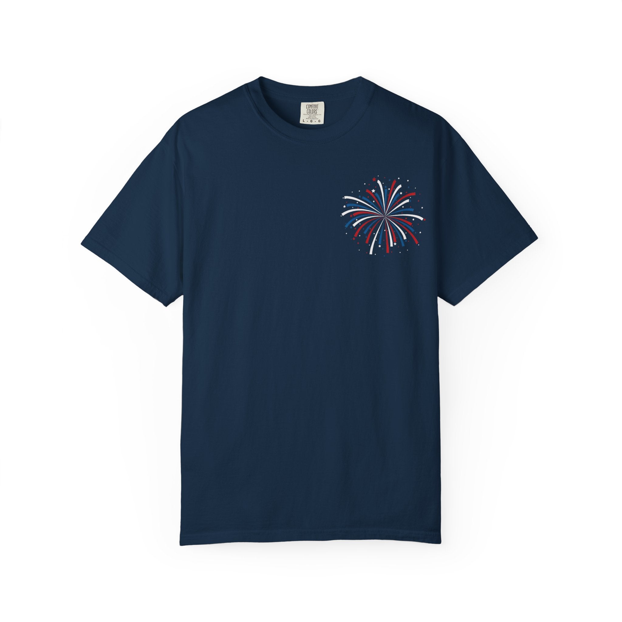 Joe Dirt Fireworks Graphic Tee | Garment-Dyed Americana Tee S–4XL