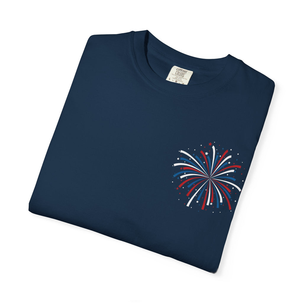 Joe Dirt Fireworks Graphic Tee | Garment-Dyed Americana Tee S–4XL