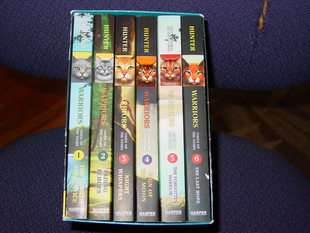 Warriors: Omen of the Stars Box Set: Volumes 1 to 6 by Hunte