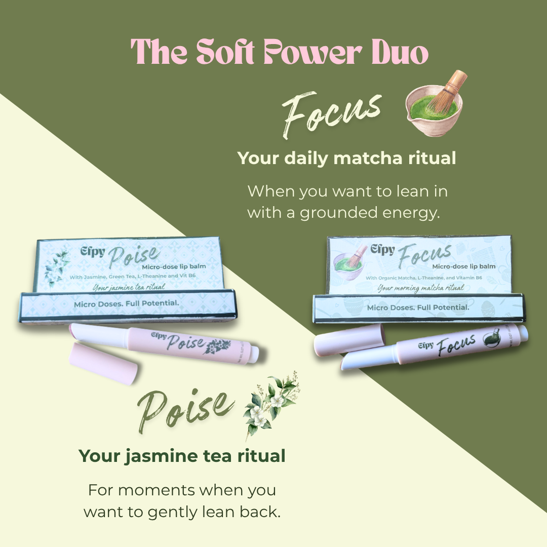*New* Efpy Poise micro-dose lip balm | Jasmine Green Tea