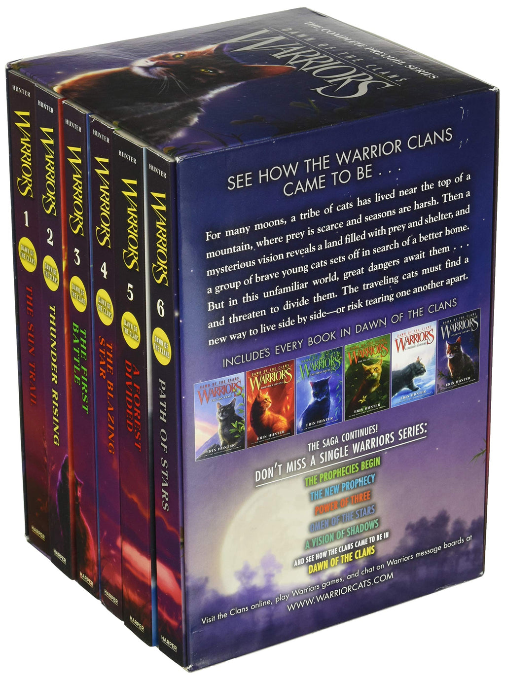 Warriors: Dawn of the Clans Box Set: Volumes 1 to 6 by Hunte