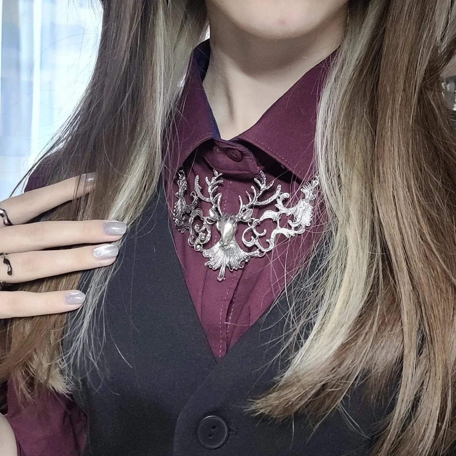 Stag of the Wood Necklace