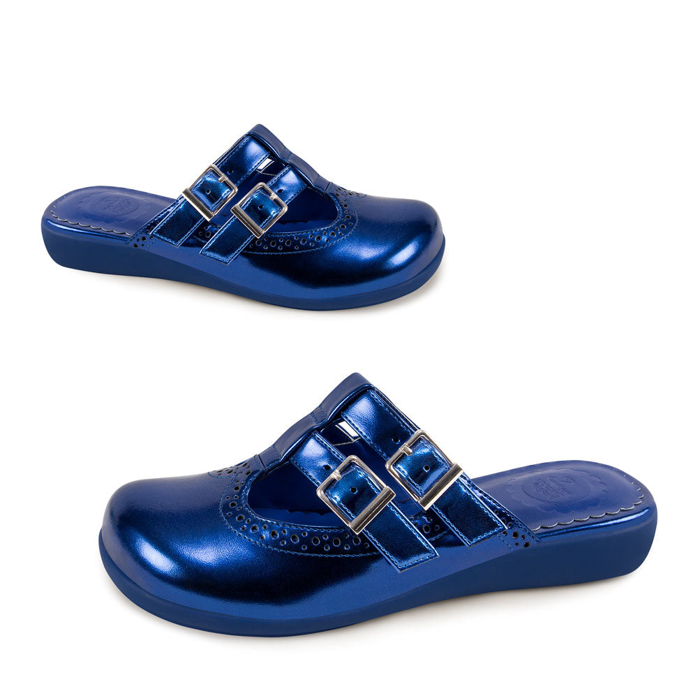 Chrome Crush Blue Women's Clog