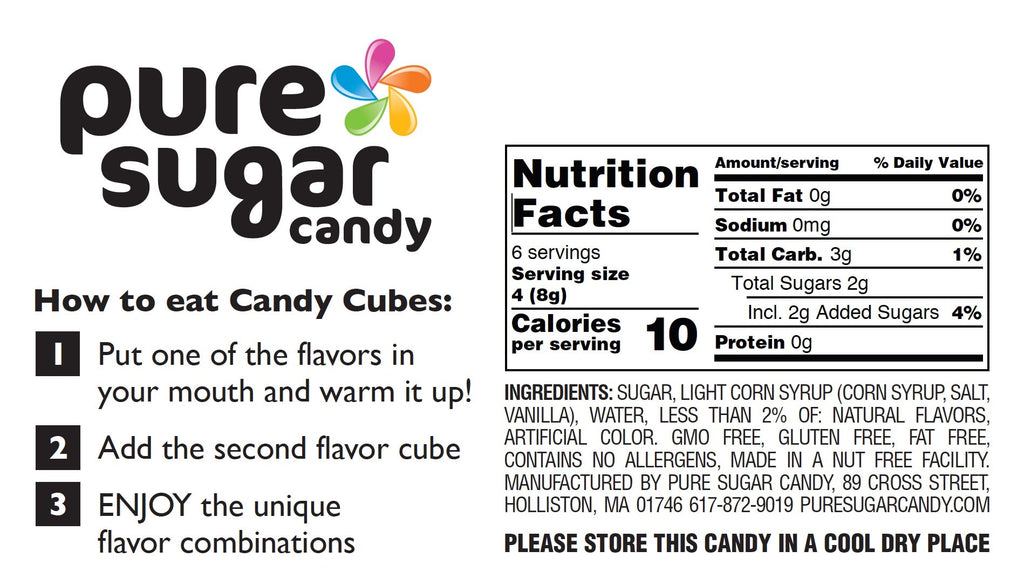 Candy Cubes - Pear