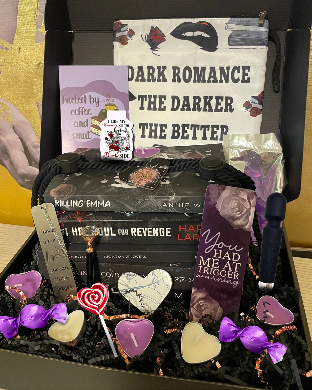 Blind Date w/ a Signed dark romance paperback