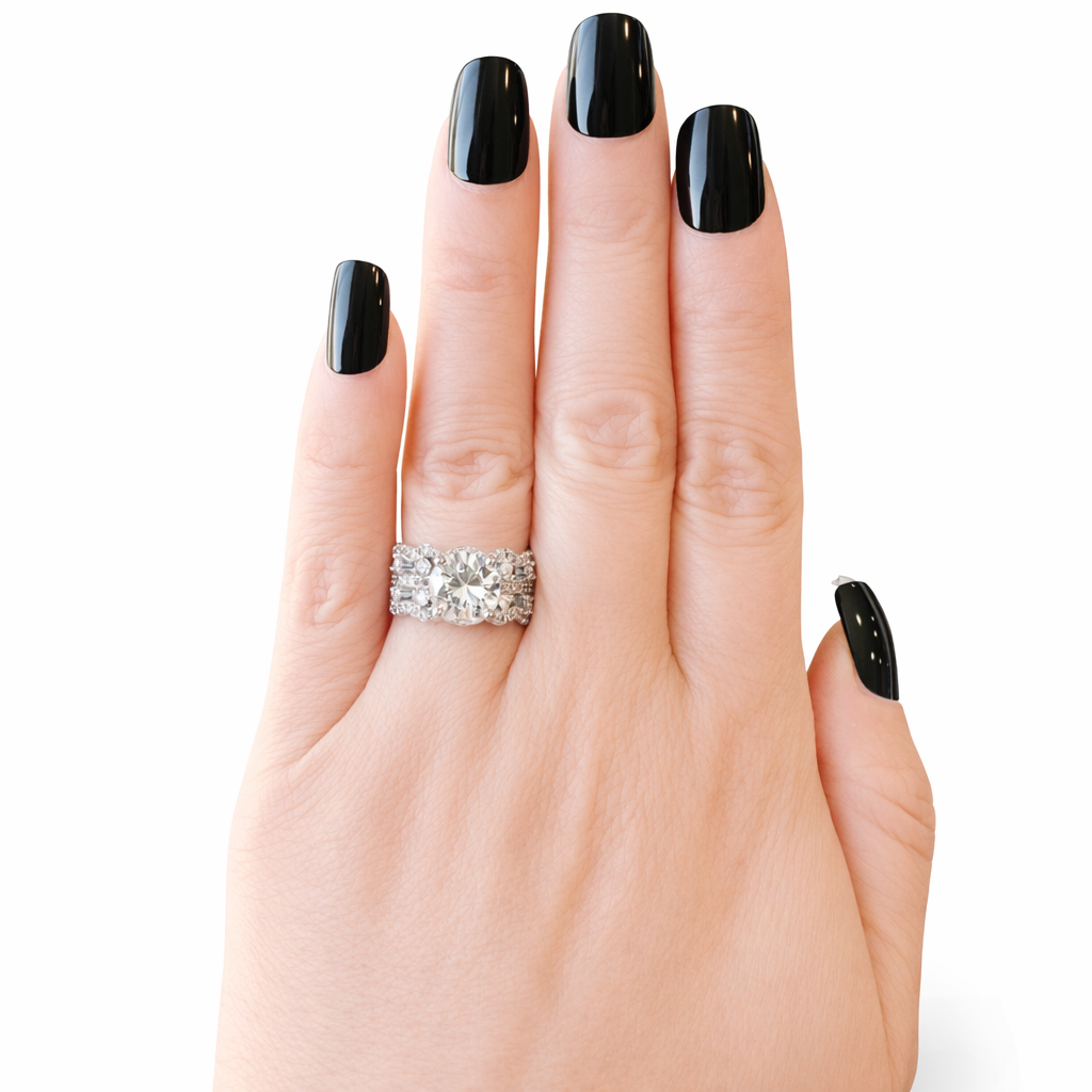 Virella Luxe Pavé Statement Ring