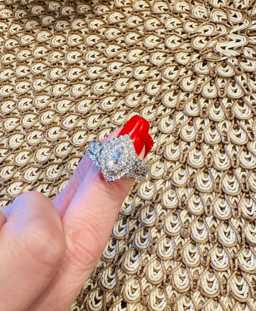 Grand Marquise Duo Ring Set