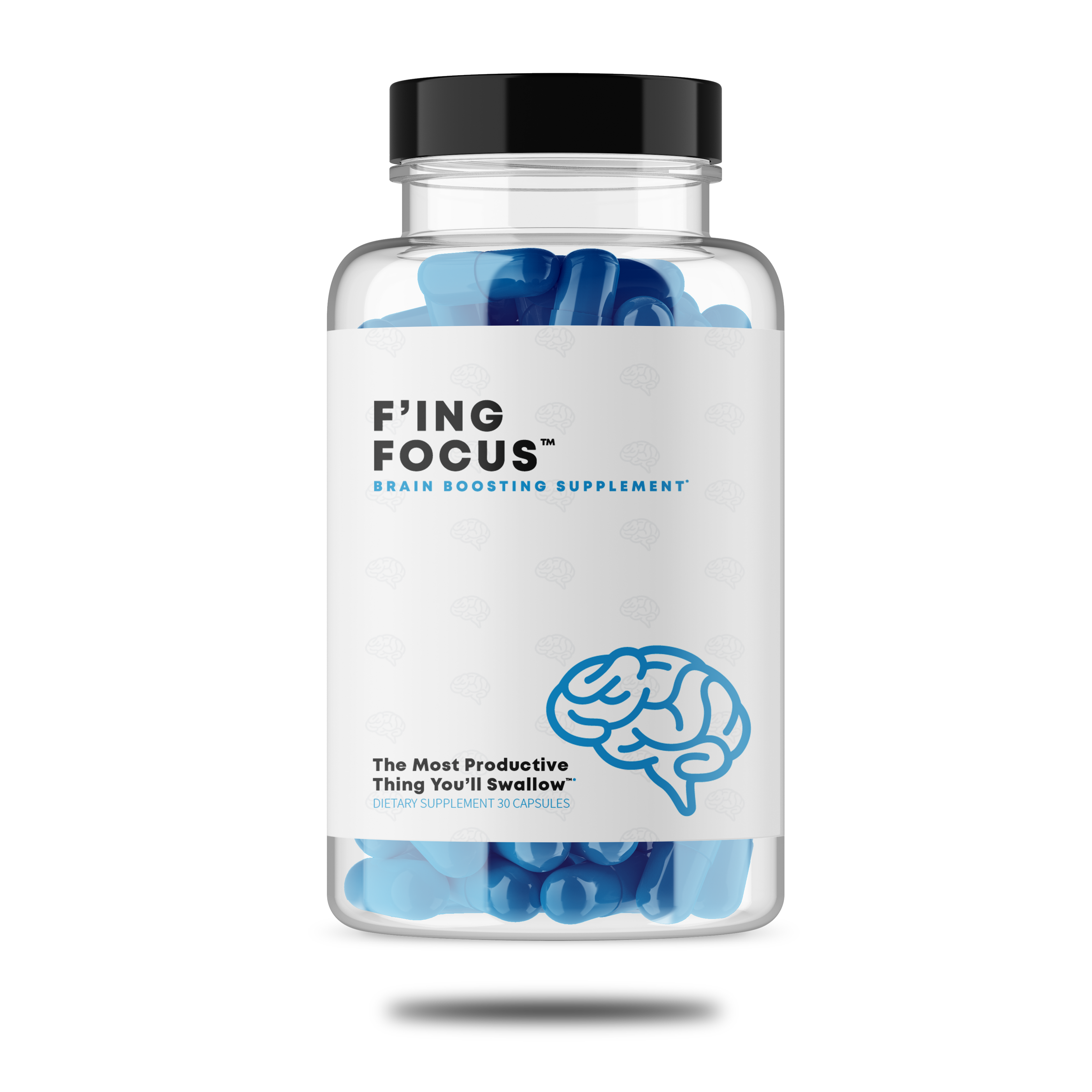 Focus - Best Supplement for Mental Clarity, Focusing & Productivity