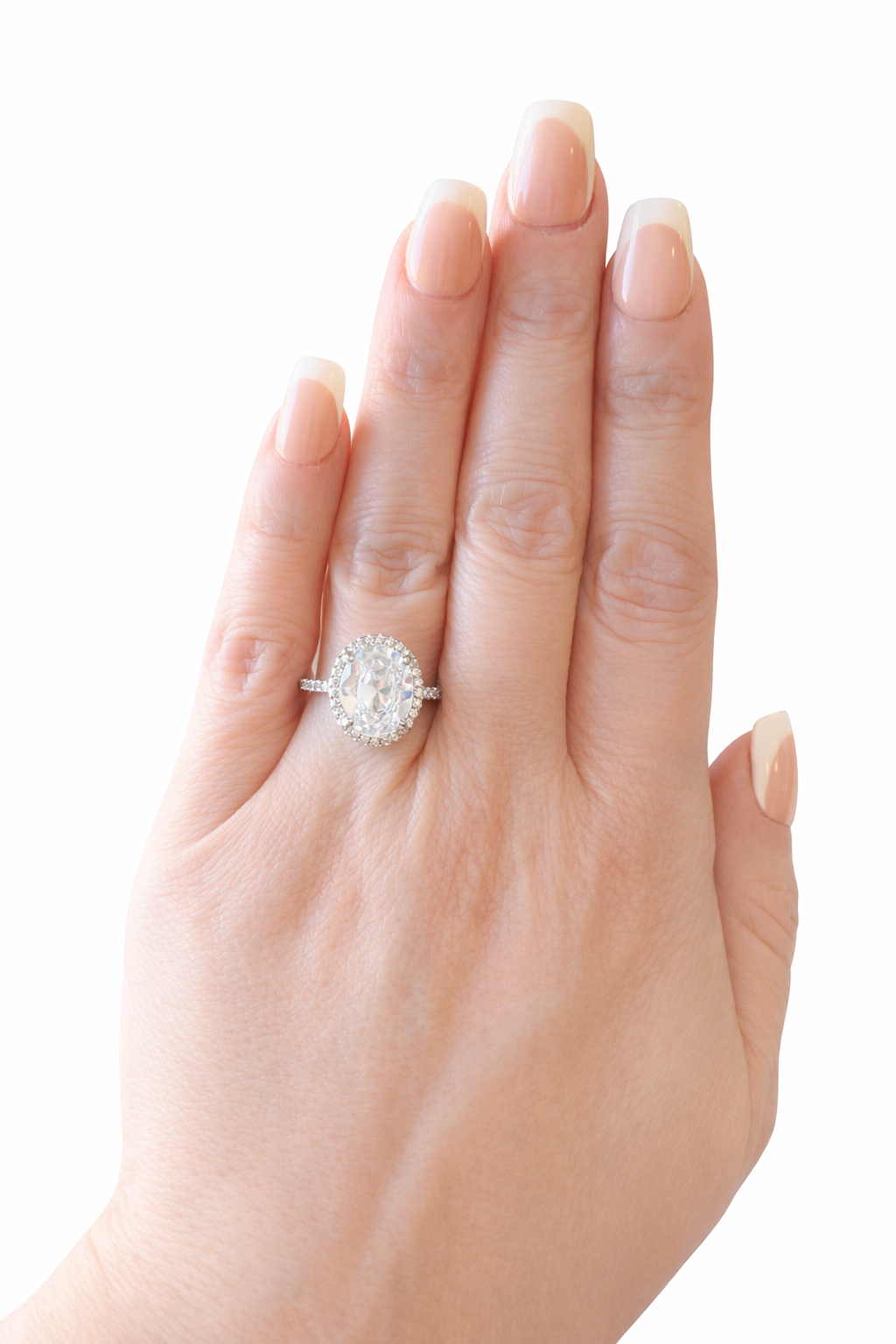 Everleigh Oval Halo Ring