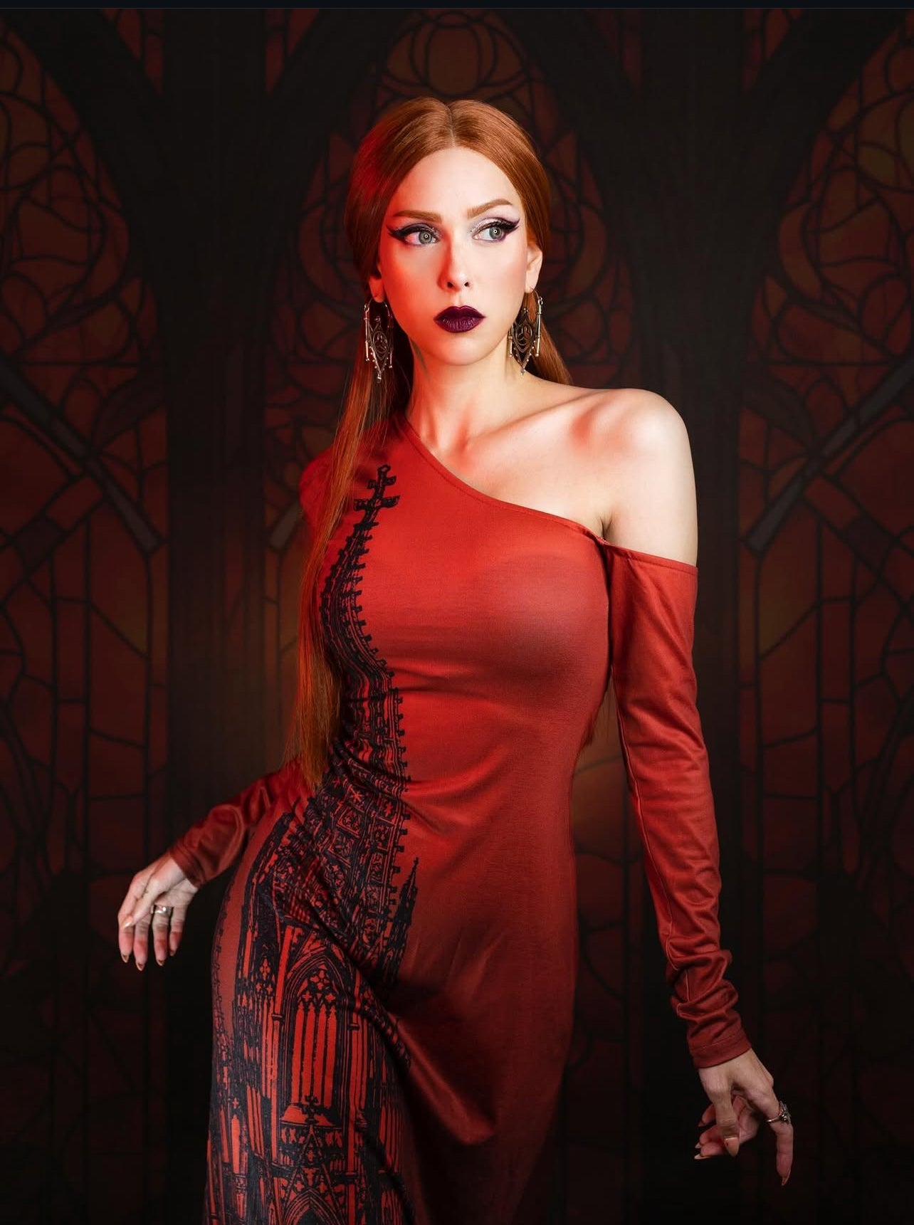 Elspeth - Comfy Cathedral Maxi Dress