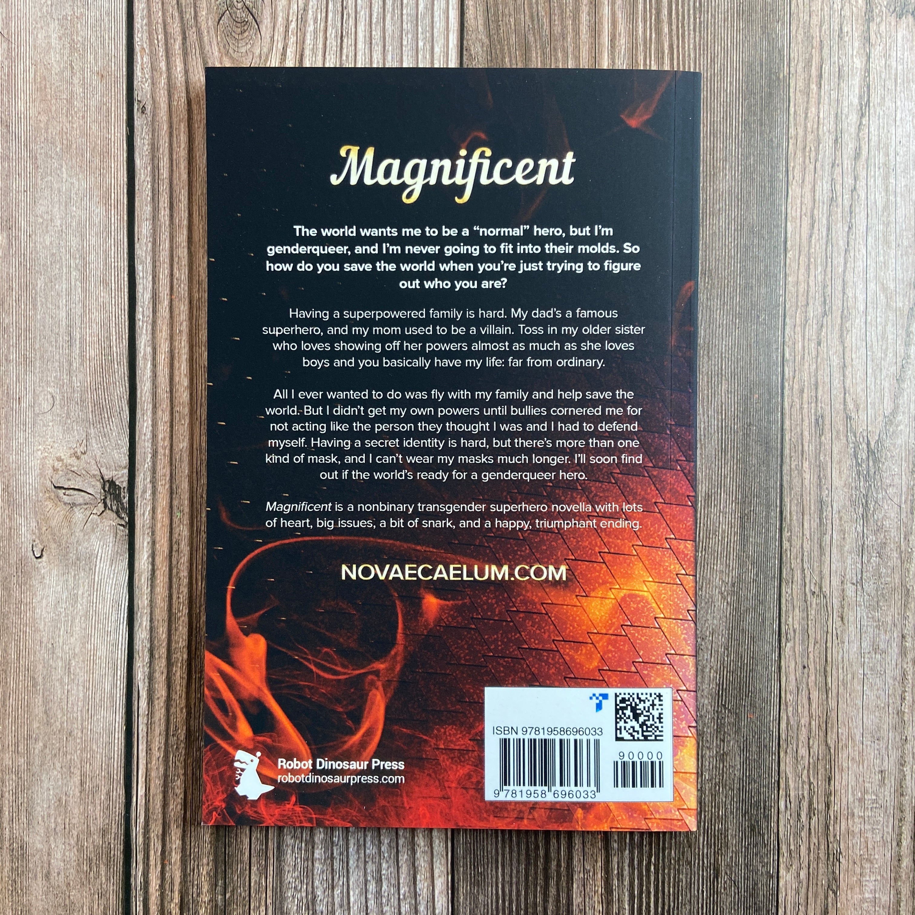 SIGNED Magnificent: A Superhero Novella (Paperback)