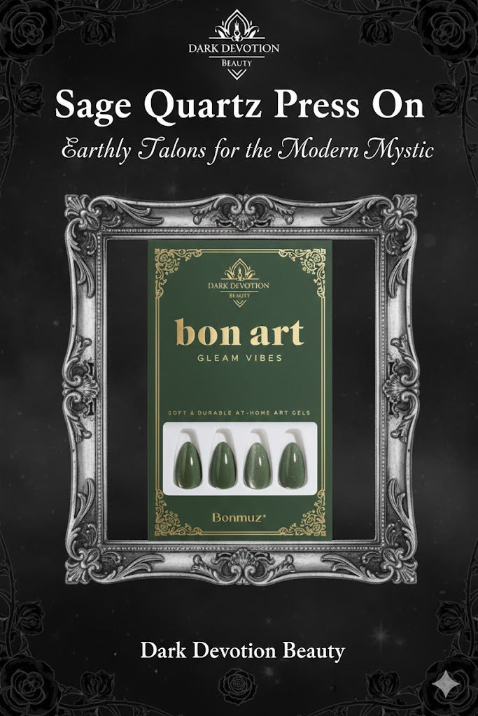 Sage Quartz | Soft & Durable Press-On Nails