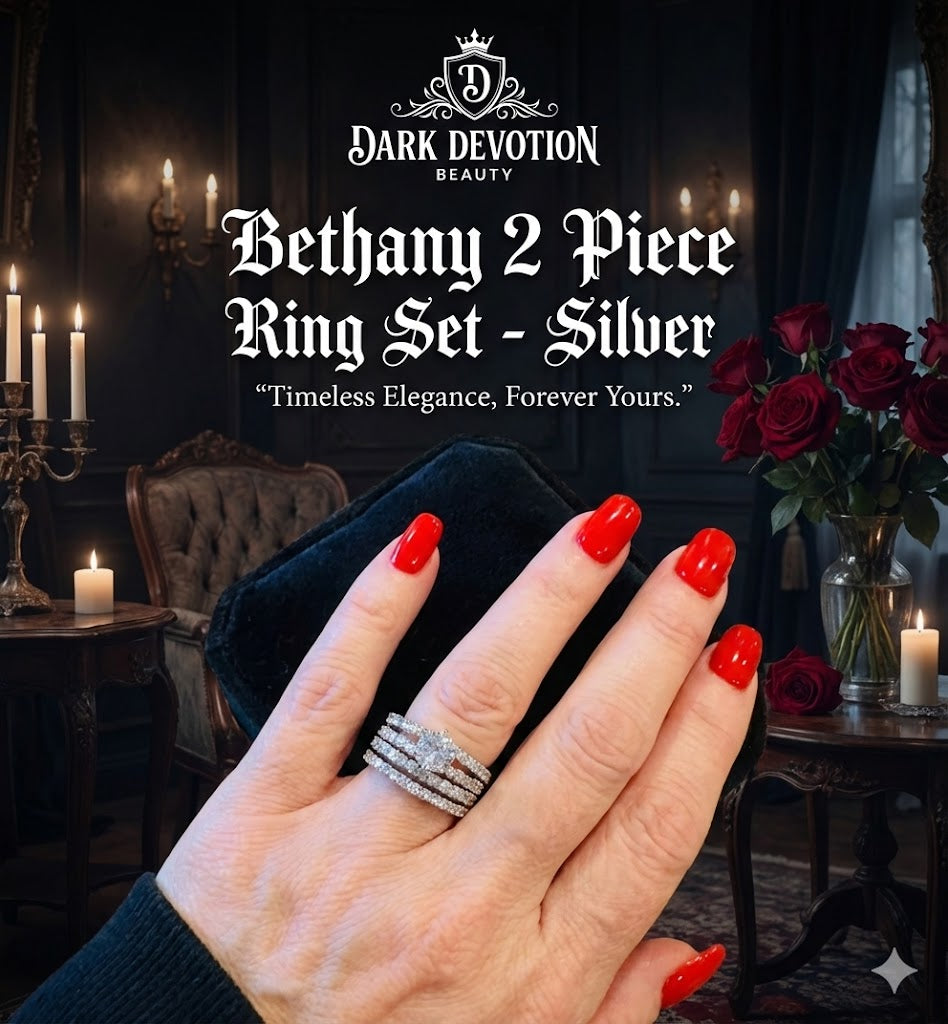 Bethany 2 Piece Ring Set-SIlver