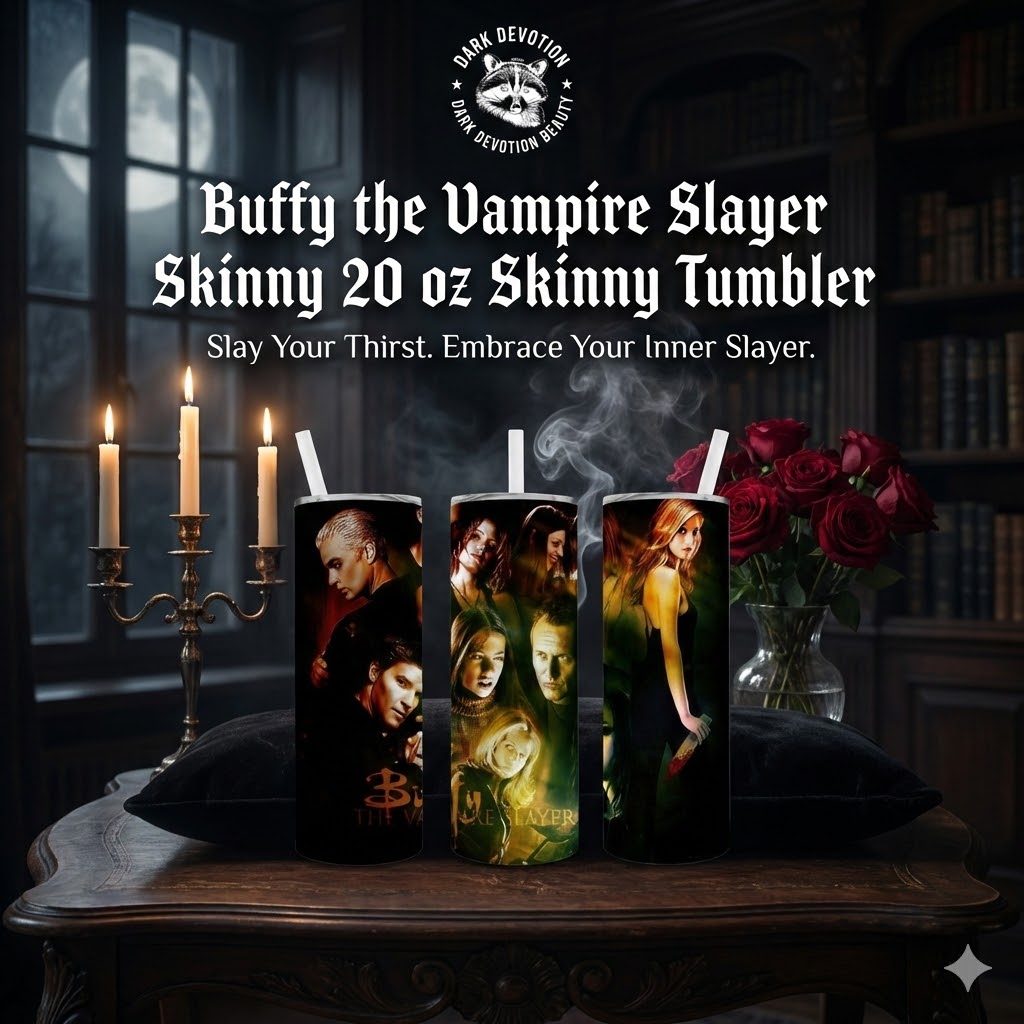 Buffy the Vampire Slayer Skinny 20 oz Skinny Tumbler