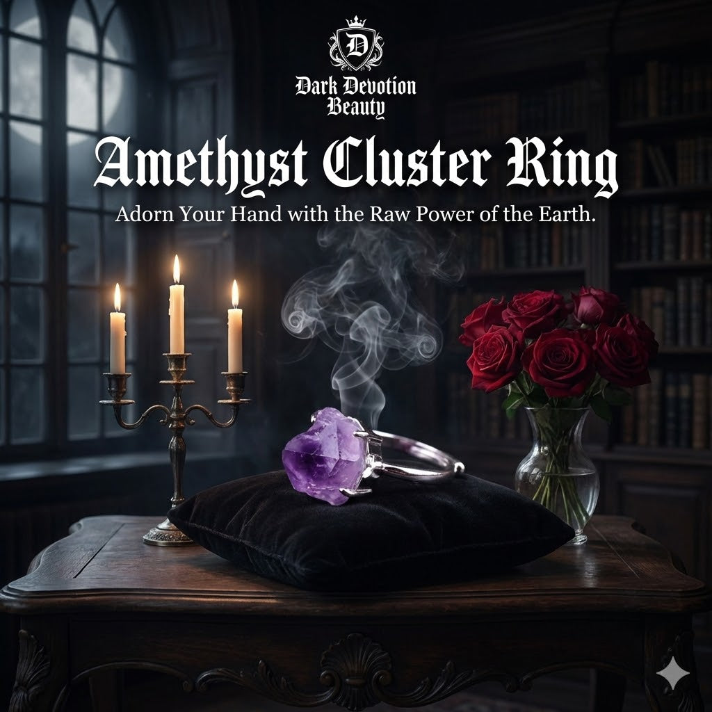 Amethyst Cluster Ring