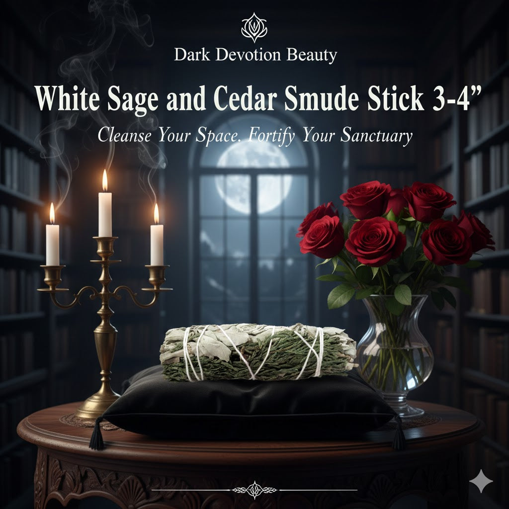White Sage and Cedar Smudge Stick 3-4"