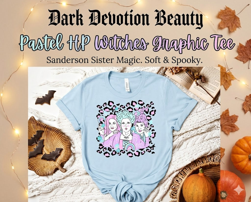 Pastel HP Witches Graphic Tee