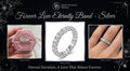 Forever Love Eternity Band- Silver