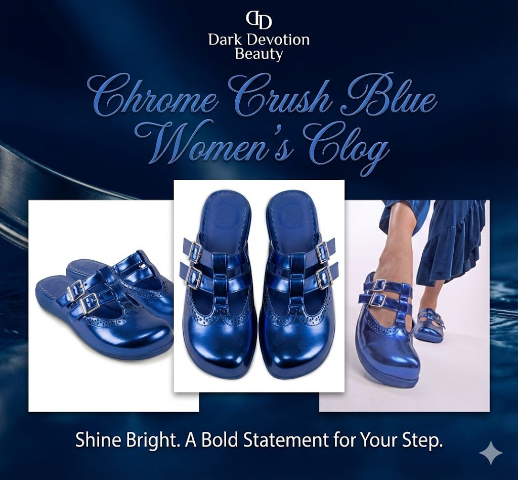 Chrome Crush Blue Women's Clog