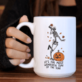 It's the Most Wonderful Time of the Year Halloween Mug