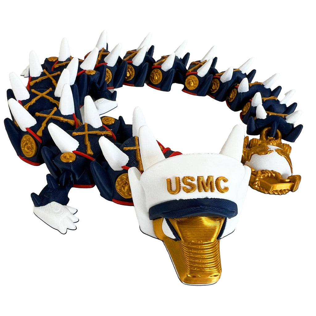 3D PRINTED MARINE DRAGON