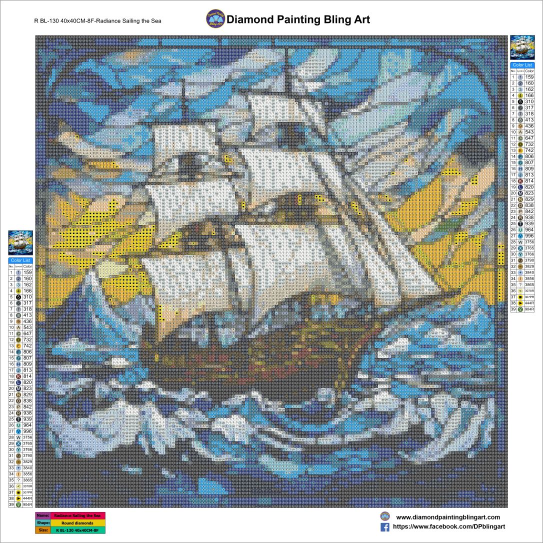 Radiance Sailing the Seas Stained Glass