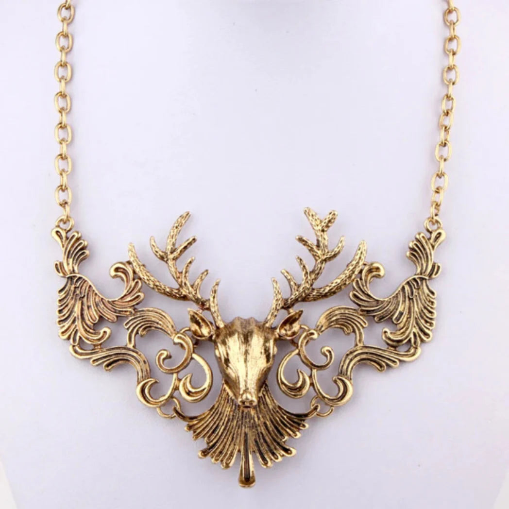 Stag of the Wood Necklace