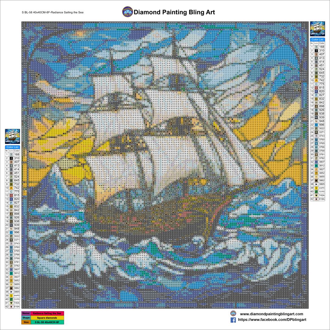 Radiance Sailing the Seas Stained Glass