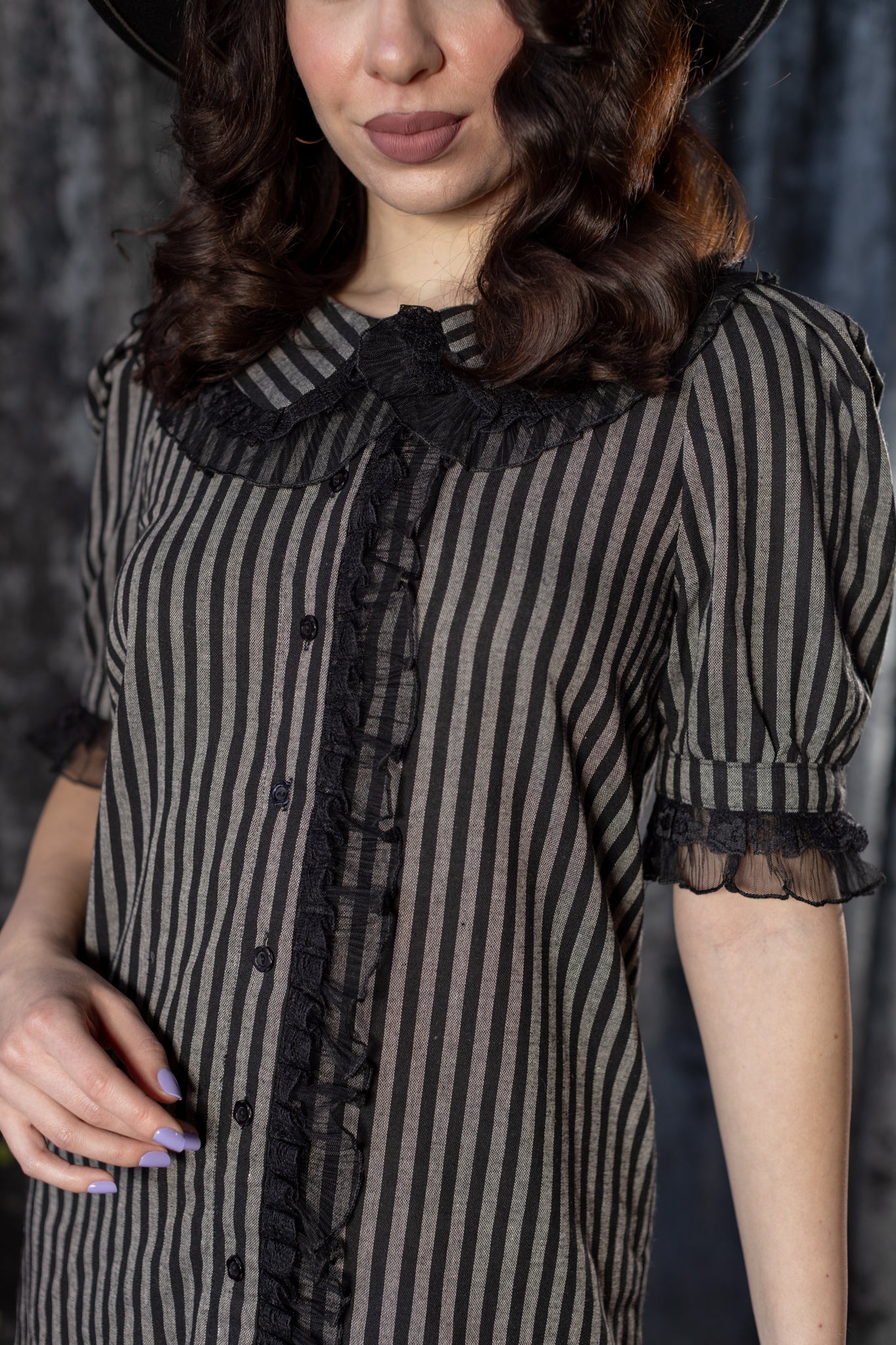 Circe - Striped Mini Dress  - Pre-Order