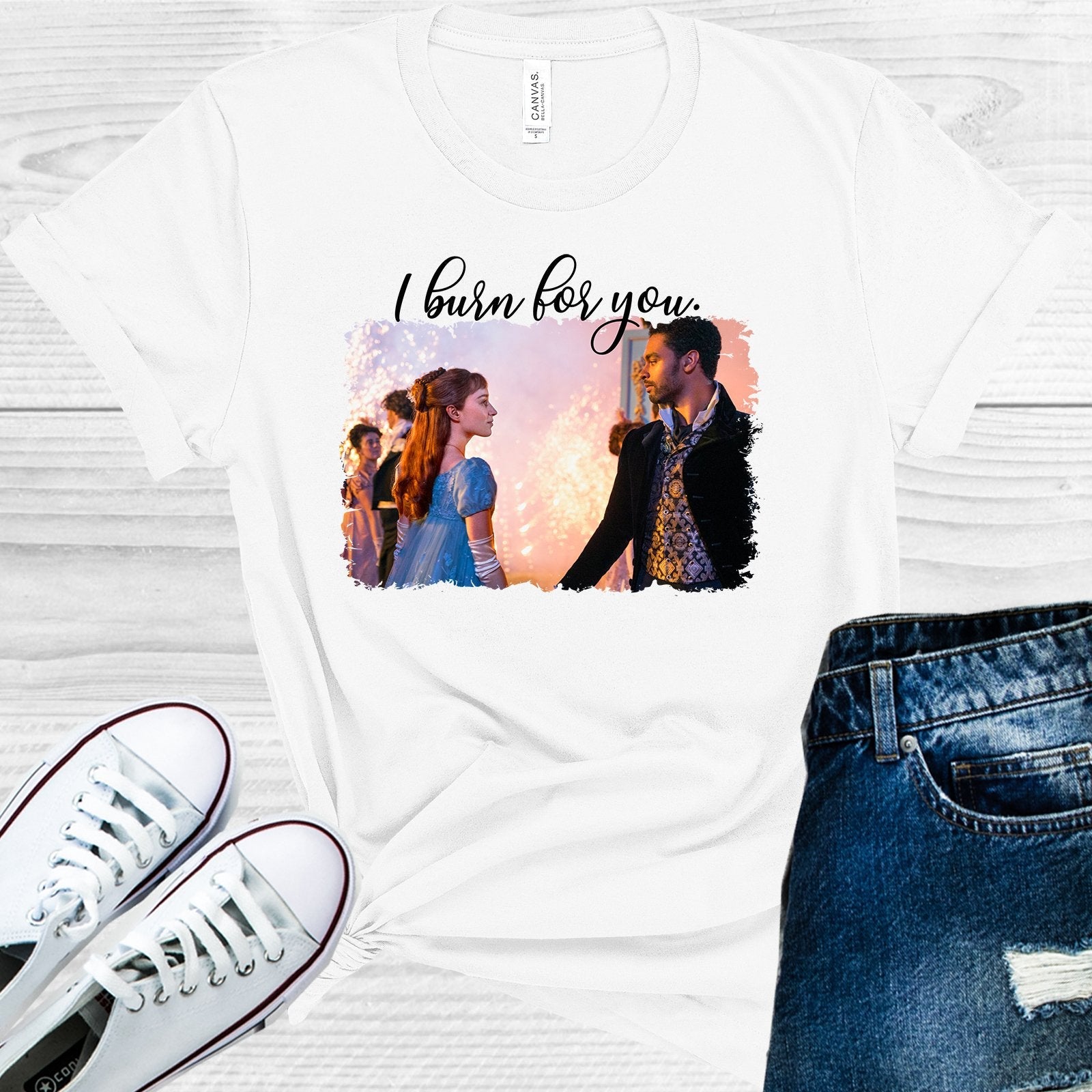 I Burn for You Bridgerton Graphic  Tee