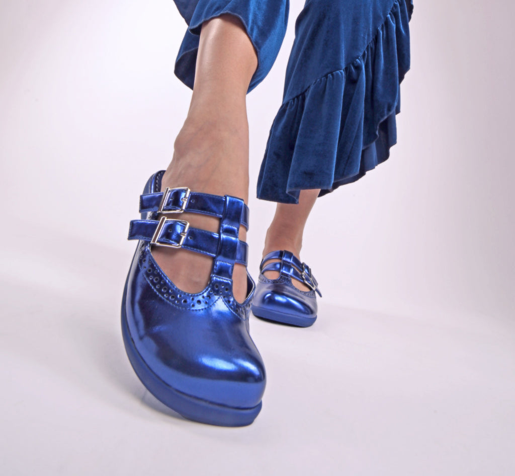 Chrome Crush Blue Women's Clog